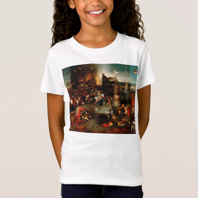 Hieronymus Bosch - Temptation Of Saint Anthony T-Shirt (Front)