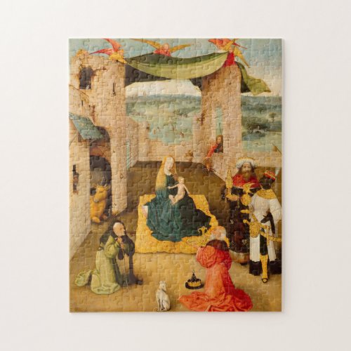 Hieronymus Bosch _ The Adoration Of The Magi Jigsaw Puzzle