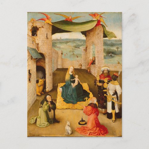 Hieronymus Bosch _ The Adoration Of The Magi Postcard