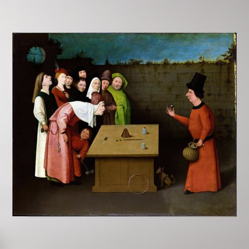 Hieronymus Bosch The Conjurer Poster