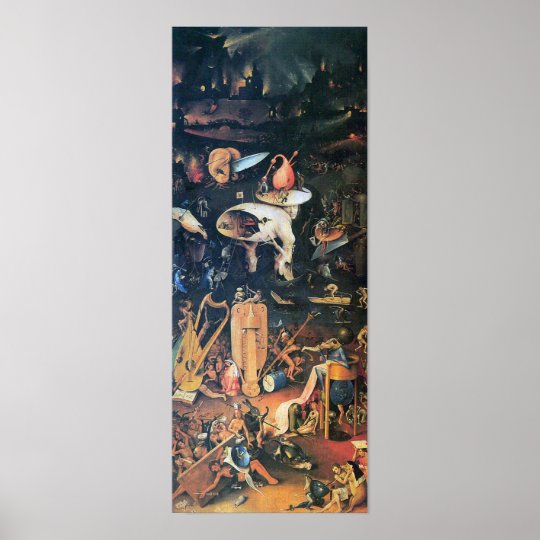 Hieronymus Bosch,The Garden of Delights, Hell Poster