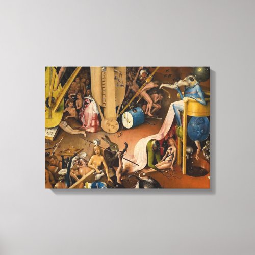 Hieronymus Bosch_The Garden of Hell Canvas Print
