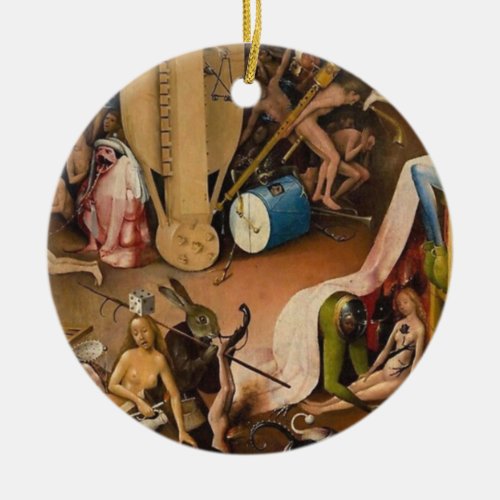 Hieronymus Bosch_The Garden of Hell Ceramic Ornament