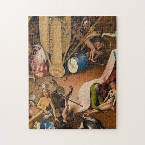 Hieronymus Bosch_The Garden of Hell Jigsaw Puzzle