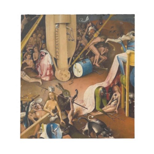 Hieronymus Bosch_The Garden of Hell Notepad