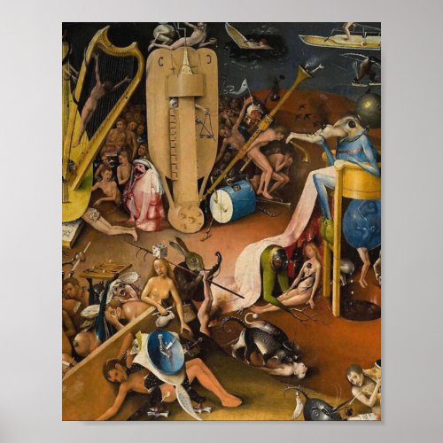 Hieronymus Bosch_The Garden of Hell Poster
