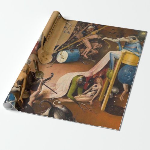 Hieronymus Bosch_The Garden of Hell Wrapping Paper
