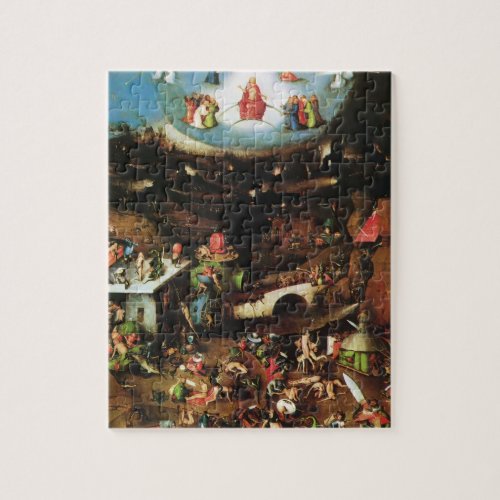 Hieronymus Bosch_ The Last Judgement detail Jigsaw Puzzle