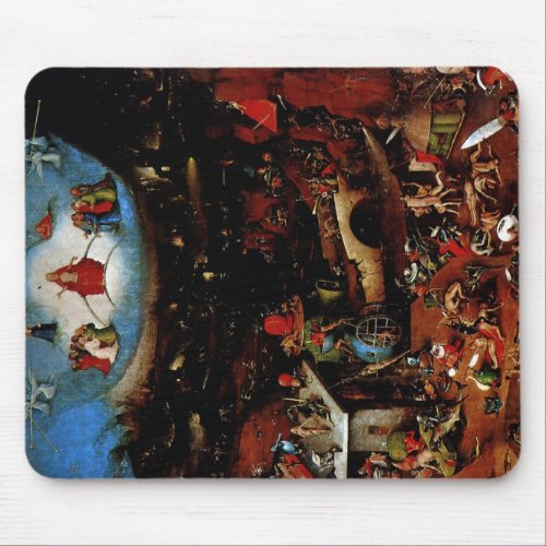 Hieronymus Bosch The Last Judgement Mouse Pad