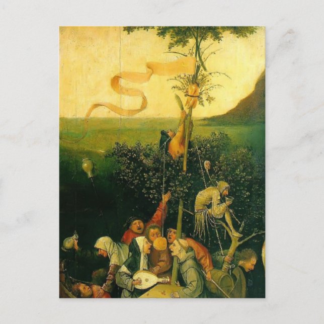 Hieronymus Bosch- The Ship of Fools Postcard (Front)