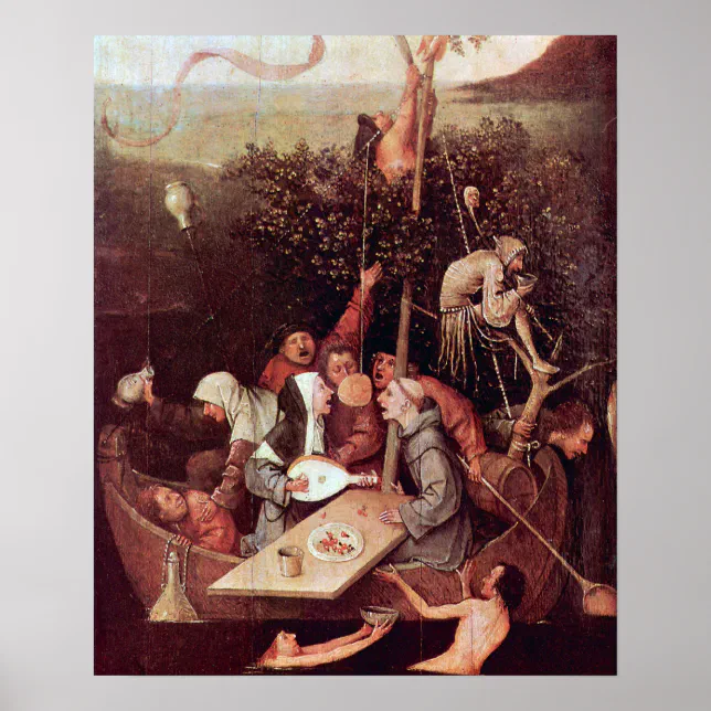 Hieronymus Bosch-The Ship of Fools Poster | Zazzle
