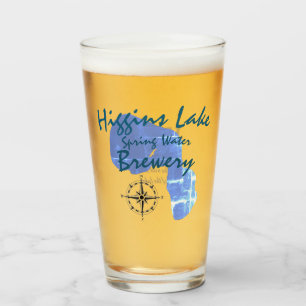 Higgins Lake Brewery Glass