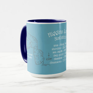 Higgins Lake stats Mug