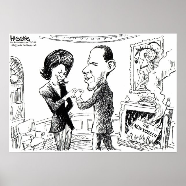 Higgins New Yorker Poster (Front)