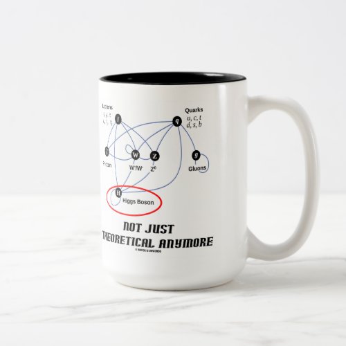 Higgs Boson Not Just Theoretical Anymore Two_Tone Coffee Mug