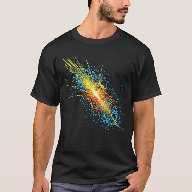 Higgs Boson Particle Quantum Theory Sci Fi Art Fun T-Shirt (Front)