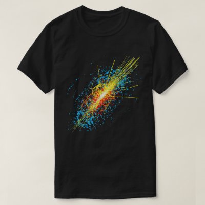 Higgs Boson Quantum Particle Collision Art T-Shirt