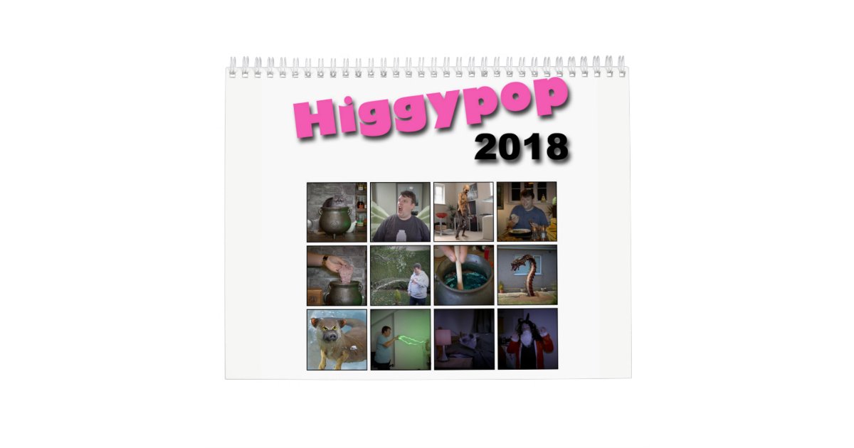 Higgypop Potions Calendat 18 Calendar Zazzle Com