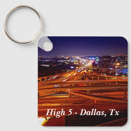 High 5 _ Dallas Tx Keychain