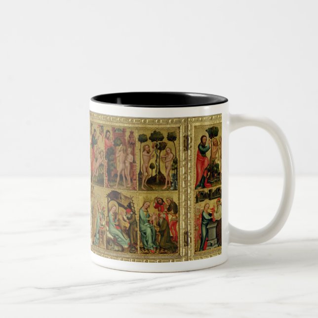 High Altar of St Peter's in Hamburg Two-Tone Coffee Mug (Right)