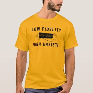 High Anxiety 60s Music Retro Parody Slogan T-Shirt