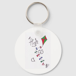 High as a kite keychain