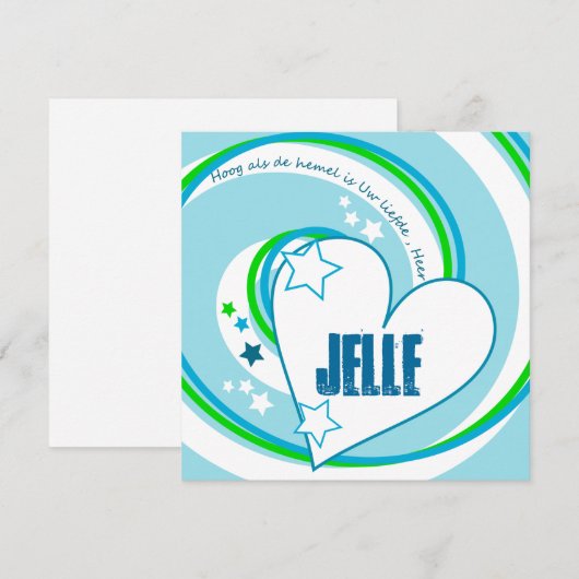 High as Heaven is Your Love, Lord (Front/Back)