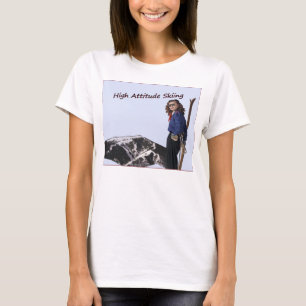 High Attitude Skiing T-Shirt