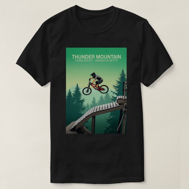 HIGH BIKE THUNDER MOUNTAIN T-Shirt (Design Front)