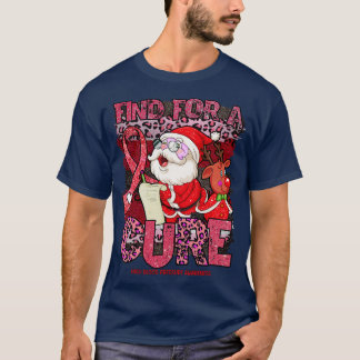 High Blood Pressure Awareness leopard christmas cu T-Shirt