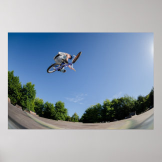 High BMX jump Poster