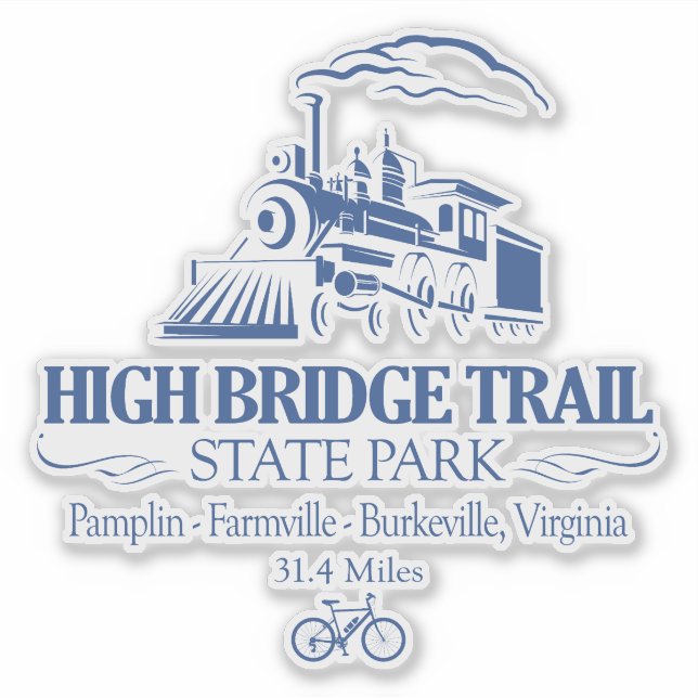 High Bridge Trail SP (RT) Sticker (Front)