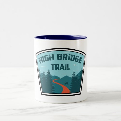 High Bridge Trail Two_Tone Coffee Mug