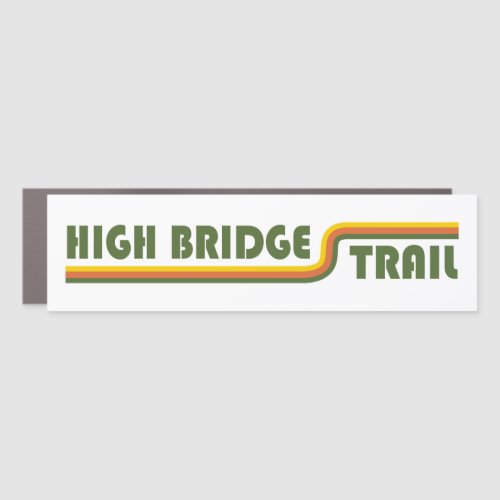 High Bridge Trail Virginia Car Magnet