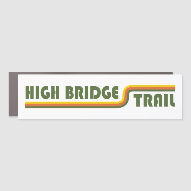 High Bridge Trail Virginia Car Magnet (Front)
