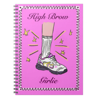 High Brow Girlie Spiral Notebook