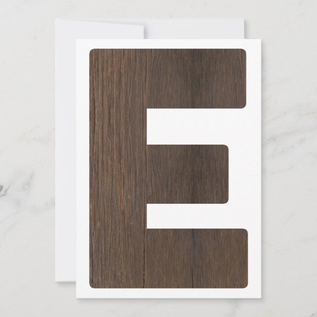 High Chair 1st Birthday Banner Letter E For ONE Invitation (Front)