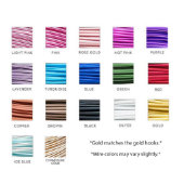 High-Class Artisan Wire Wedding Cake Topper (Color Chart)