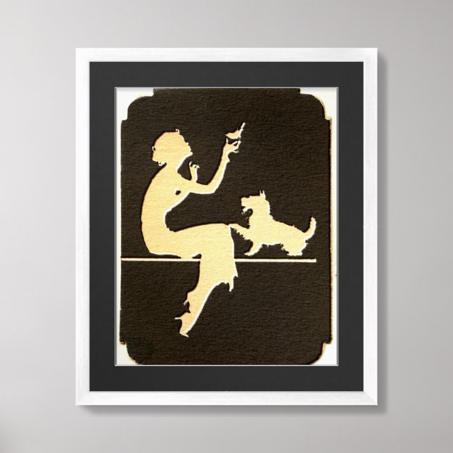 "High Class" Print, Value Poster Paper (Matte) (Framed Front)