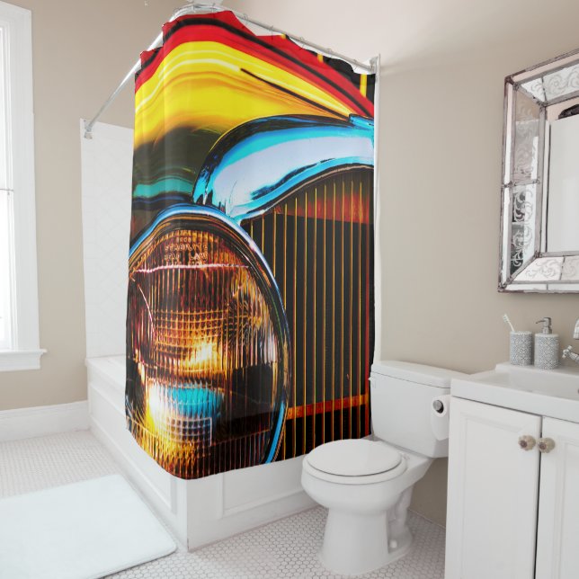 High Color High Style Shower Curtain (In Situ)