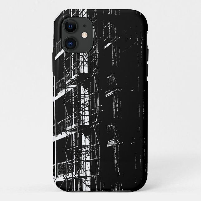 High Contrast Constuction Case-Mate iPhone Case (Back)