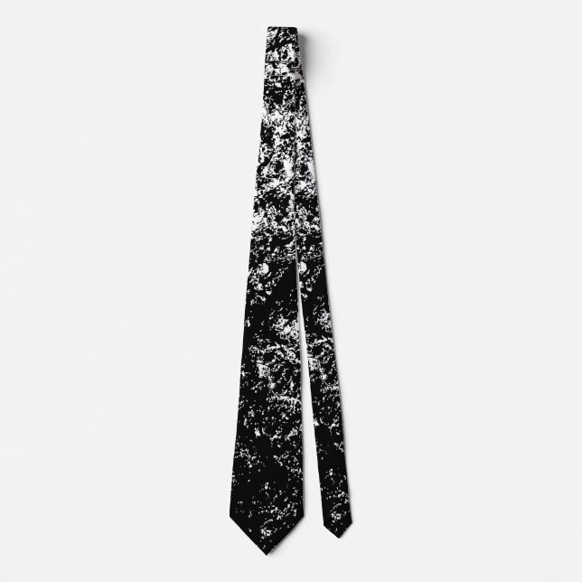 High Contrast Tree 01 Neck Tie (Front)