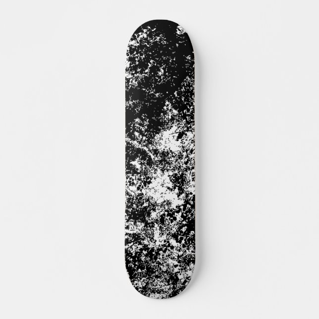 High Contrast Tree 02 Skateboard Deck (Front)