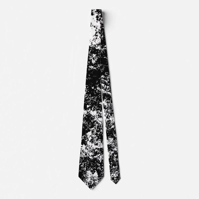 High Contrast Tree 03 Neck Tie (Front)