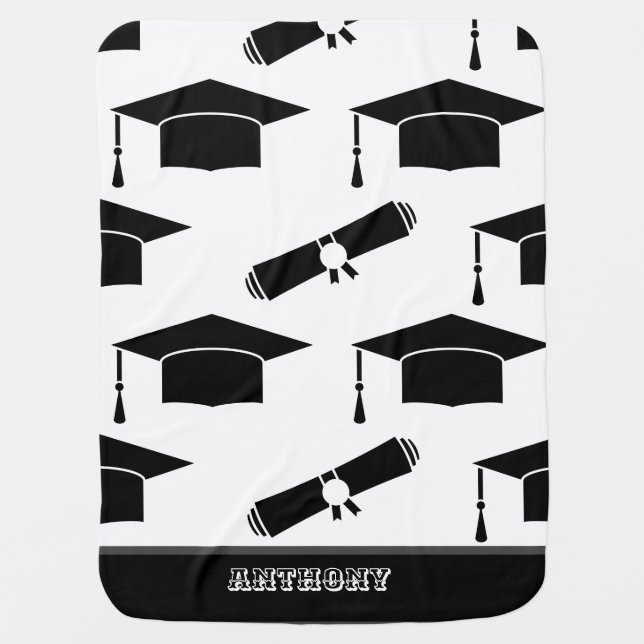 High Contrast Visual Stimulation Baby Blanket (Front)