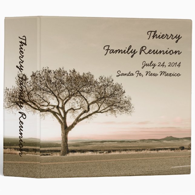High Country Family Reunion Binder (Front/Spine)