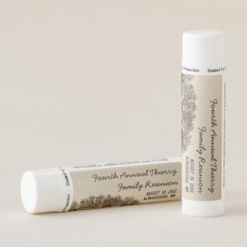 High Country Family Reunion Party Favor Lip Balm by FamilyTreed at Zazzle