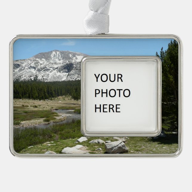 High Country Mountain Stream I Christmas Ornament (Front)