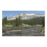 High Country Mountain Stream II at Yosemite Rectangular Sticker