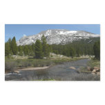 High Country Mountain Stream II at Yosemite Rectangular Sticker
